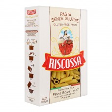 Riscossa Penne Rigate Pasta Gluten Free, No. 27, 340g