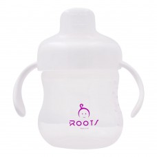 Roots Natural Spill-Proof Training Cup, 0m+, White, 220ml, J1007