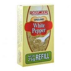 Rossmorr Ground White Pepper 25g