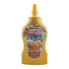 Rossmorr Super Fine Mustard, Rich Yellow, Bottle, 226g