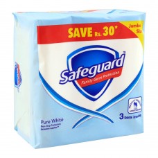 Safeguard Pure White Soap, 3-Pack, 175g