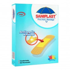 Saniplast First Aid Antiseptic Bandage, Large, 20-Pack