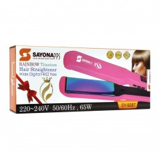 Sayona Rainbow Titanium Hair Straightener, 65W, SY-9287