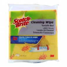 Scotch Brite Cleaning Wipe, 3-Pack