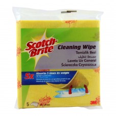 Scotch Brite Cleaning Wipe, 5-Pack