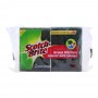 Scotch Brite Green Kitchen Scourer With Sponge Bumper Saver Pack, 2-In-1