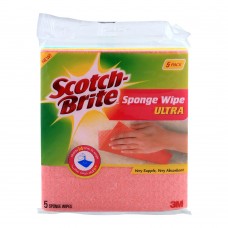 Scotch Brite Sponge Wipe Ultra, 5-Pack