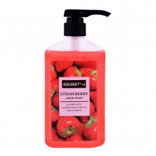 Sen Strawberry Liquid Soap, Nourishing Extracts & Vitamin-E, 600ml