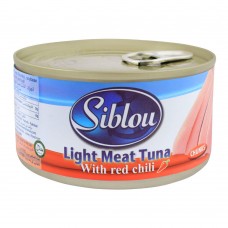 Siblou Light Meat Tuna Chunks With Red Chilli, 170g