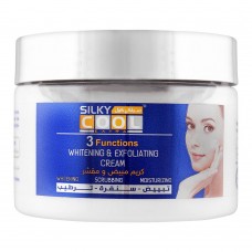 Silky Cool Extra 3 Functions Whitening & Exfoliating Cream, 350ml
