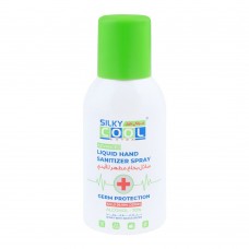 Silky Cool Extra Advanced Liquid Hand Sanitizer Spray, 70% Alcohol, 100ml