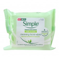 Simple Kind To Skin Cleansing Facial Wipes, 25-Pack