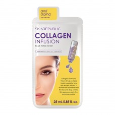 Skin Republic Collagen Infusion Anti-Aging Face Mask Sheet, 25ml