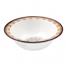Sky Melamine Bowl, Brown, 8 Inches