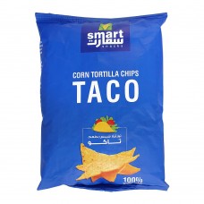 Smart Snacks Corn Tortilla Chips, Taco, 80g