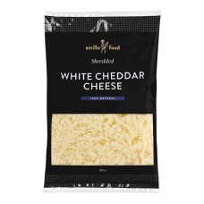 Smilla Food White Cheddar Cheese, Shredded, 200g