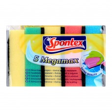 Spontex Megamax Scouring Sponge, 5-Pack