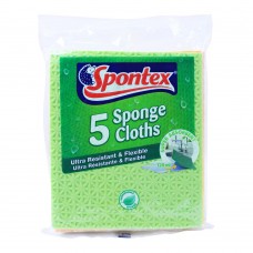Spontex Sponge Cloths, 5-Pack