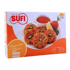 Sufi Chicken Shami Kabab, 17 Pieces, 612gm