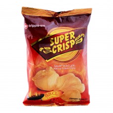 Super Crisp BBQ Crinkled Potato Chips, 33g