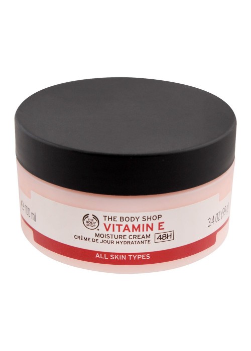 The Body Shop 48H Vitamin E Moisture Cream, For All Skin Types, 100ml