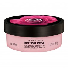 The Body Shop British Rose Instant Glow Body Butter, 200ml