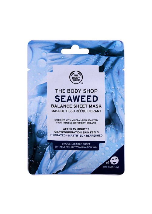 The Body Shop Seaweed Balance Sheet Mask, 18ml