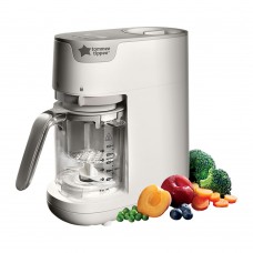 Tommee Tippee Quick-Cook Baby Food Maker, Steams And Blends, 423225/38