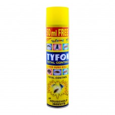 Tyfon Total Control Yellow Household Insect Killer, 400ml
