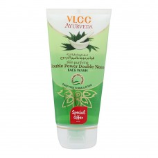 VLCC Ayurveda Skin Purifying Double Power Double Neem Face Wash, Soap Free, 150ml