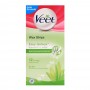 Veet Easy-Gelwax Aloe Vera And Lotus Flower Dry Skin Wax Strips 12-Pack