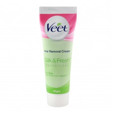 Veet Silk & Fresh Dry Skin Shea Butter & Lily Hair Removal Cream 50gm