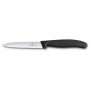 Victorinox Swiss Classic Paring Knife, Serrated Edge, 4 Inches, Black, 6.7733