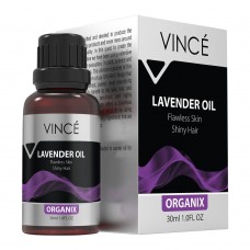 Vince Organix Lavender Oil, Flawless Skin Shiny Hair, 30ml