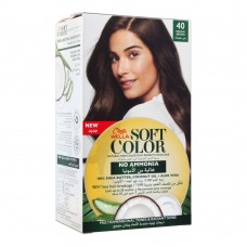 Wella Soft Color No Ammonia Hair Color, 40 Medium Brown