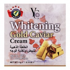 YC Whitening Gold Caviar Whiten Skin UV Protection Cream, 4g