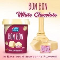 Dandy Bon Bon Strawberry Ice Cream, 238ml