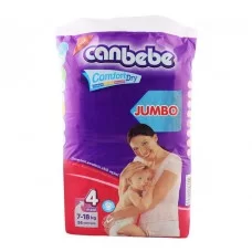 Canbebe Jumbo Maxi No. 4, 7-18 KG 56-Pack