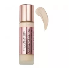 Makeup Revolution Conceal & Define Full Coverage Foundation, F6.5