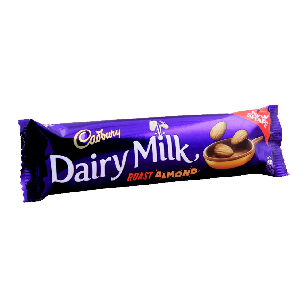 Buy Cadbury Dairy Milk Roasted Almond Chocolate, 38g, (Local) Online At