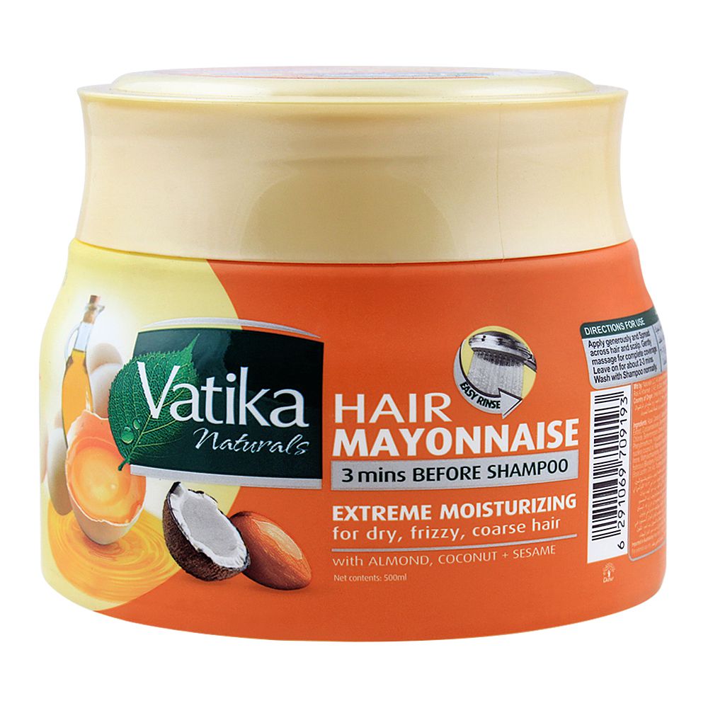 Order Dabur Vatika Hair Mayonnaise Extreme Moisturizing Treatment, 500ml  Online At Best Price 