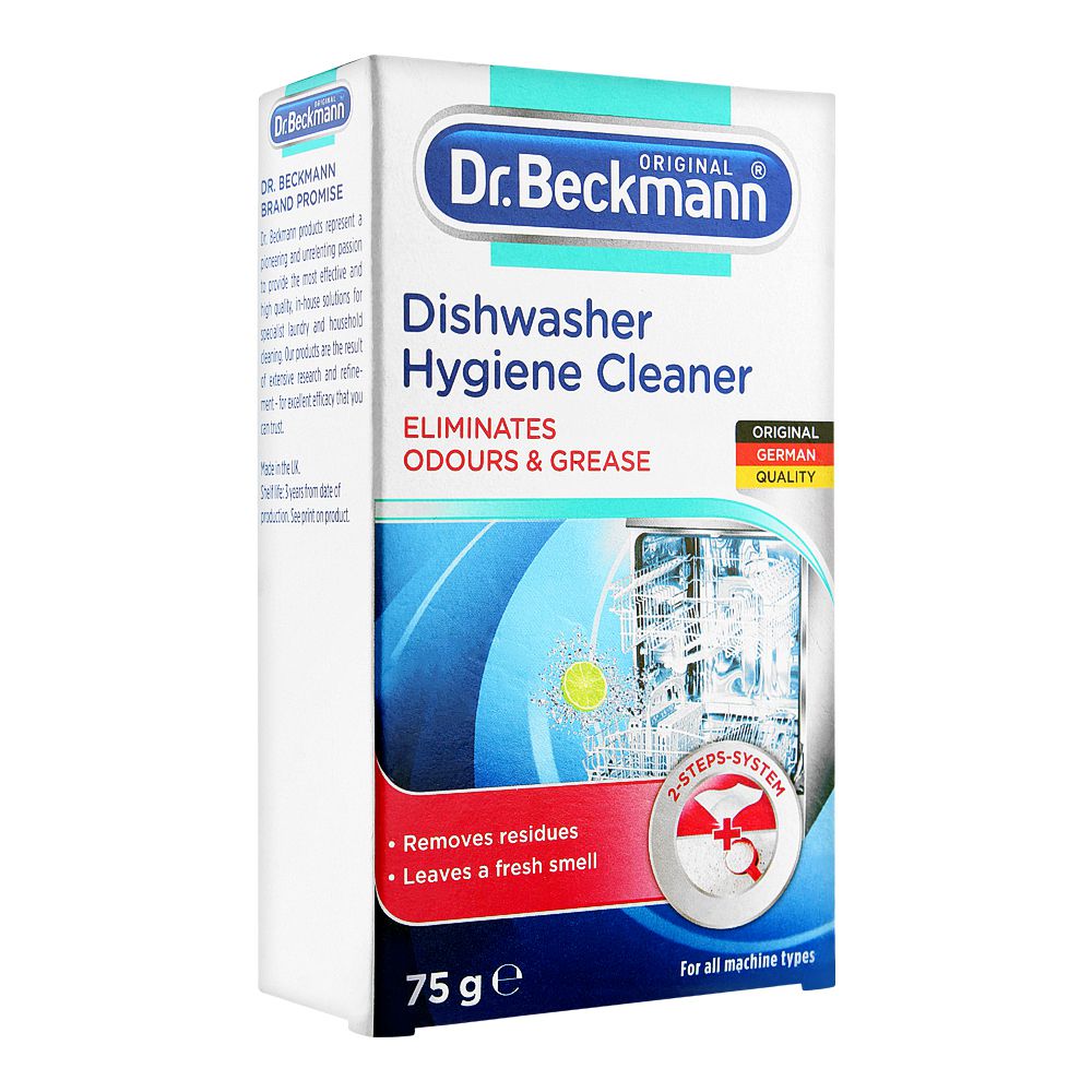 Order Dr. Beckmann Dishwasher Hygiene Cleaner, 75g Price | Wholesaler.pk