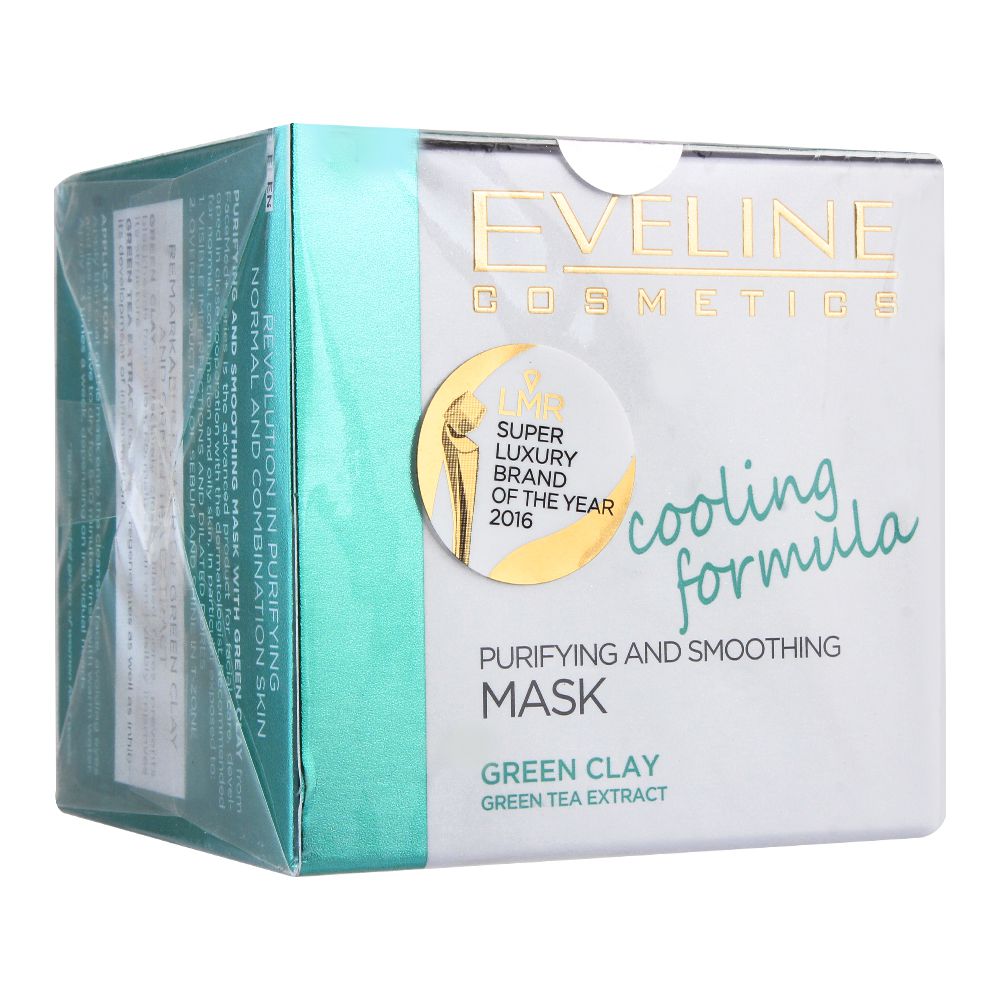 eveline green clay mask