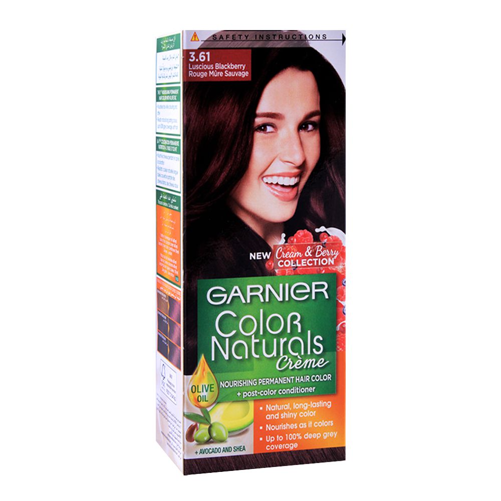 Buy Garnier Color Natural Hair Colour, , Luscious Blackberry Online At  Discounted Price 