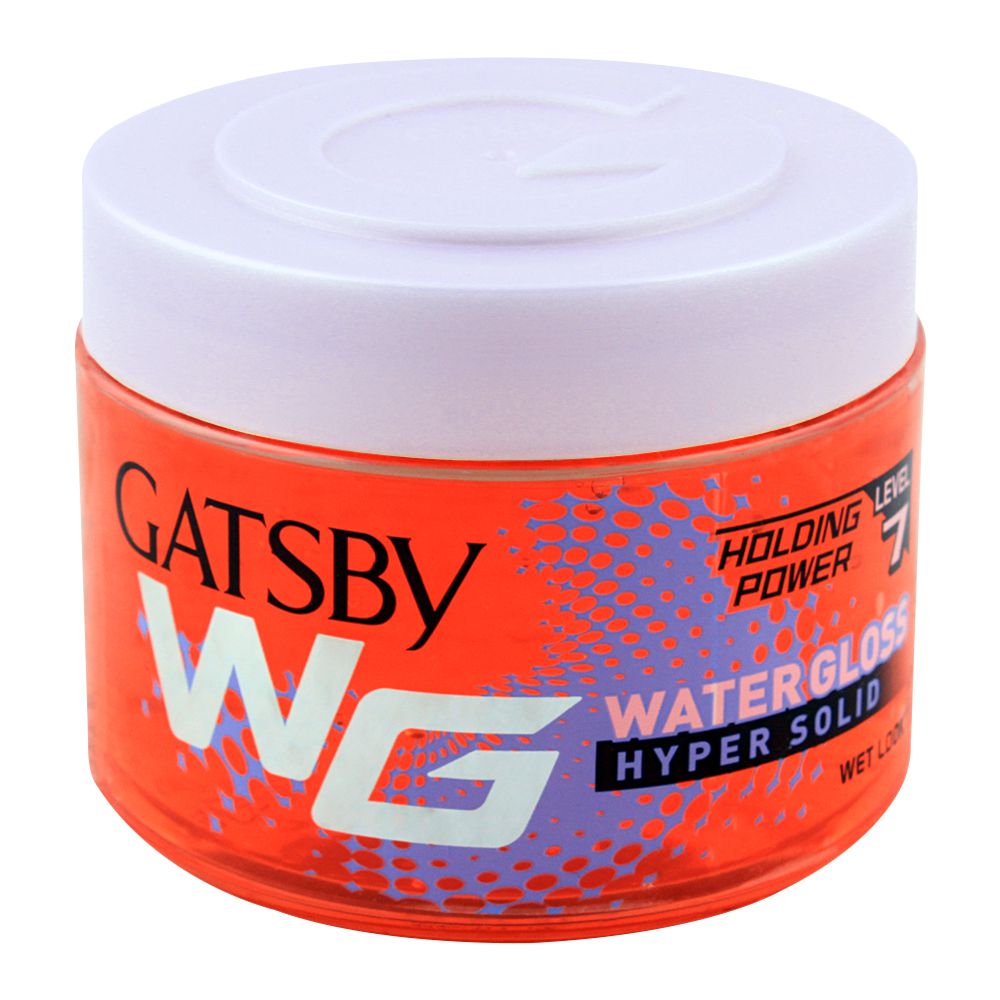Buy Gatsby WG Water Gloss Hyper Solid Holding Power 7 Hair Gel, Wet Look,  300gm Online At Competitive Price 