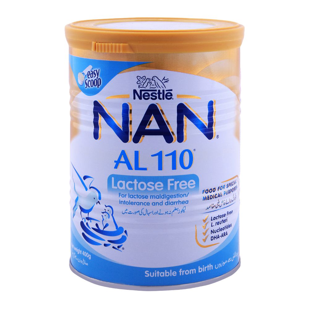 Purchase Nestle NAN AL 110, Lactose Free, 400g Online At Competitive