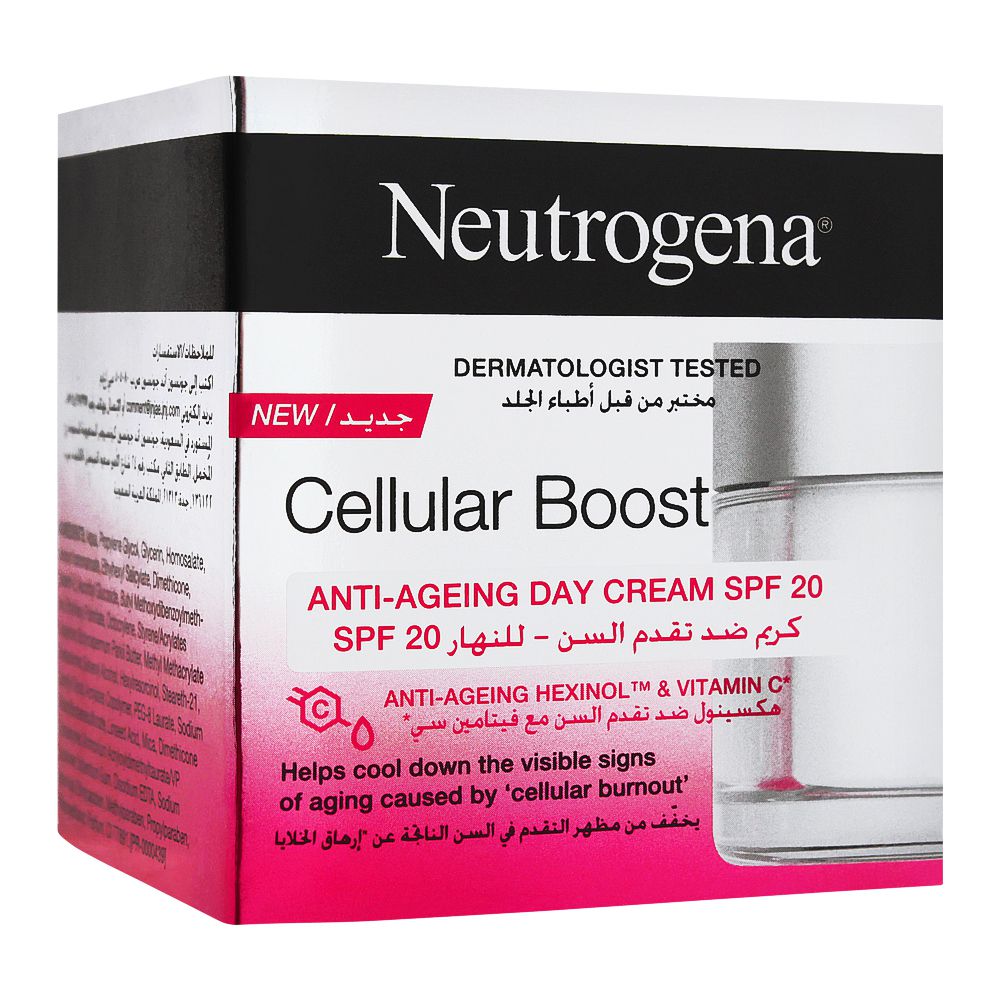 neutrogena cellular boost anti aging day cream spf20 50ml