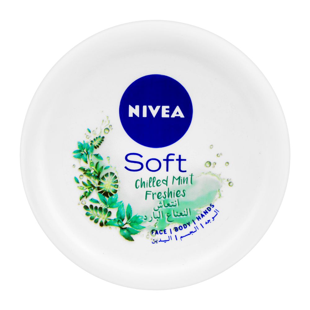 Order Nivea Soft Chilled Mint Freshies Moisturizing Cream, 100ml Online