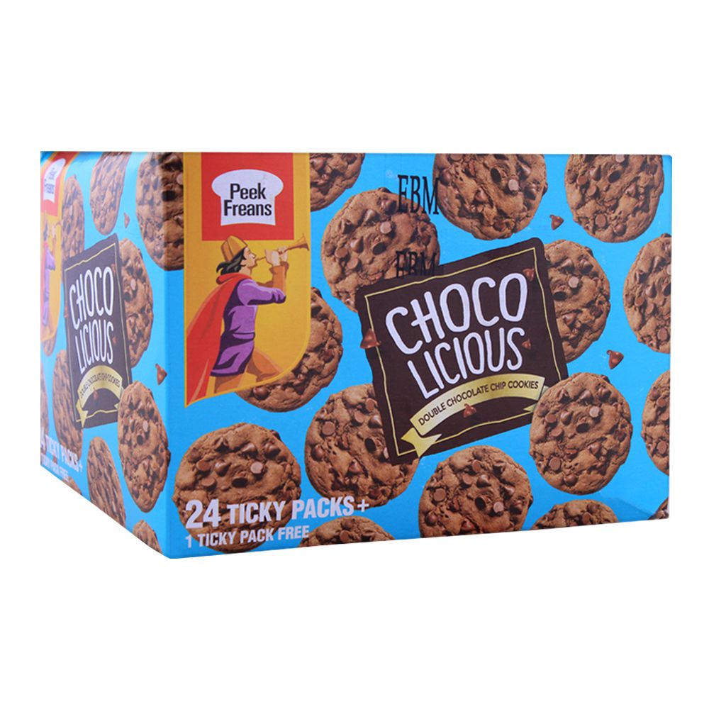 Order Peek Freans Double Chocolicious Biscuit, 24 Ticky Packs Online At