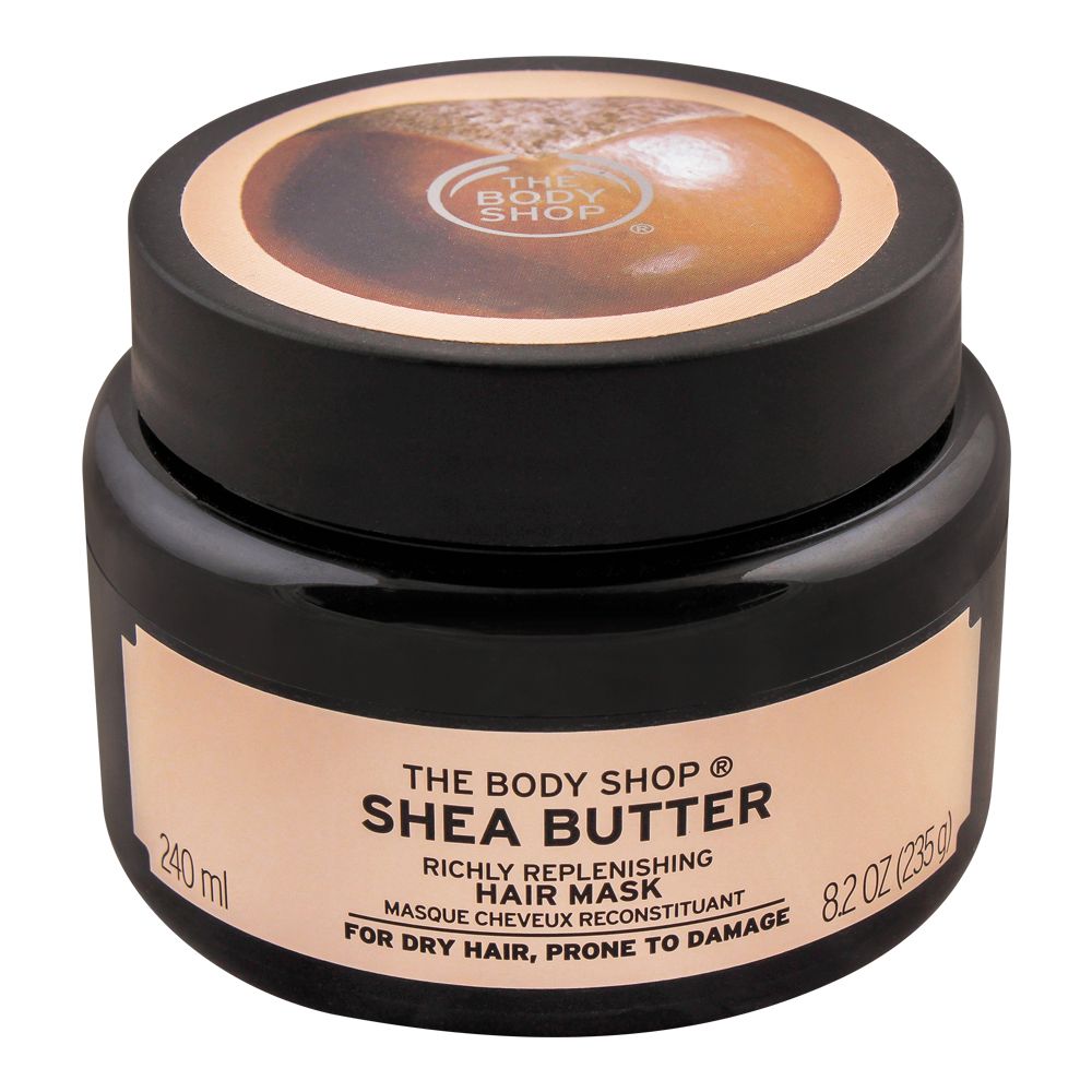 Buy The Body Shop Shea Butter Richly Replenishing Hair Mask, For Dry Hair,  Prone To Damage, 240ml Online At Competitive Price | Wholesaler.pk